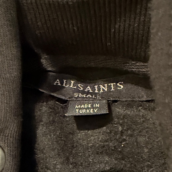 All Saints Black Sweatshirt - Picture 2 of 3